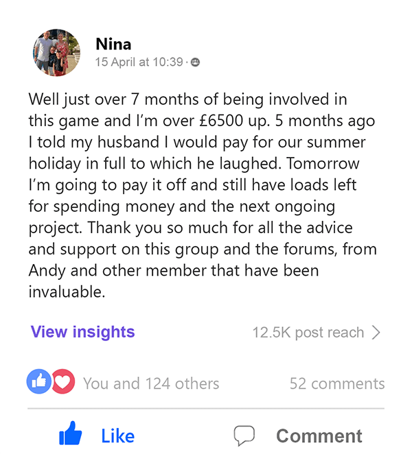 Outplayed member testimonial